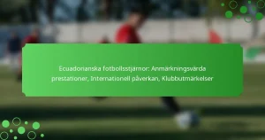 Ecuadorianska fotbollsstjärnor: Anmärkningsvärda prestationer, Internationell påverkan, Klubbutmärkelser