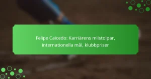 Felipe Caicedo: Karriärens milstolpar, internationella mål, klubbpriser